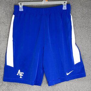 Nike Air Force Falcons Practice Shorts Men’s M Blue/ White Drawstring